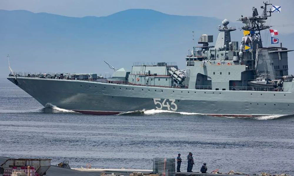 Ρωσική φρεγάτα που φέρει τους υπερηχητικούς πυραύλους Kinzhal εισήλθε στη Μεσόγειο μέσω της Διώρυγας του Σουέζ